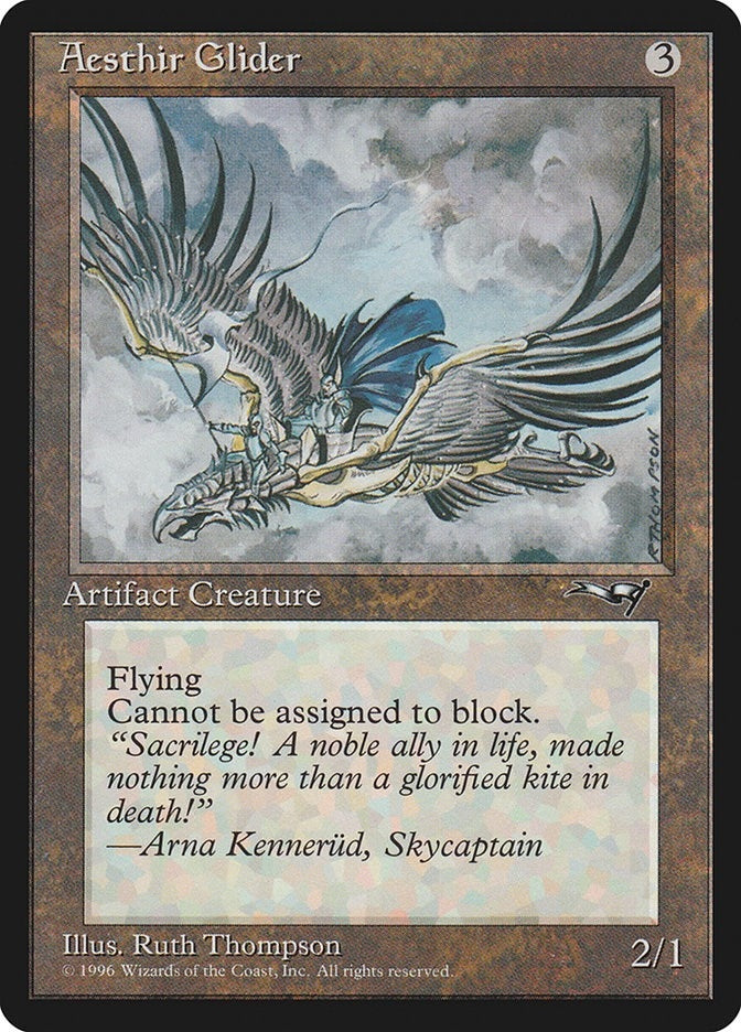 Image for Aesthir Glider (Clouds) (Alliances) - Magic: The Gathering