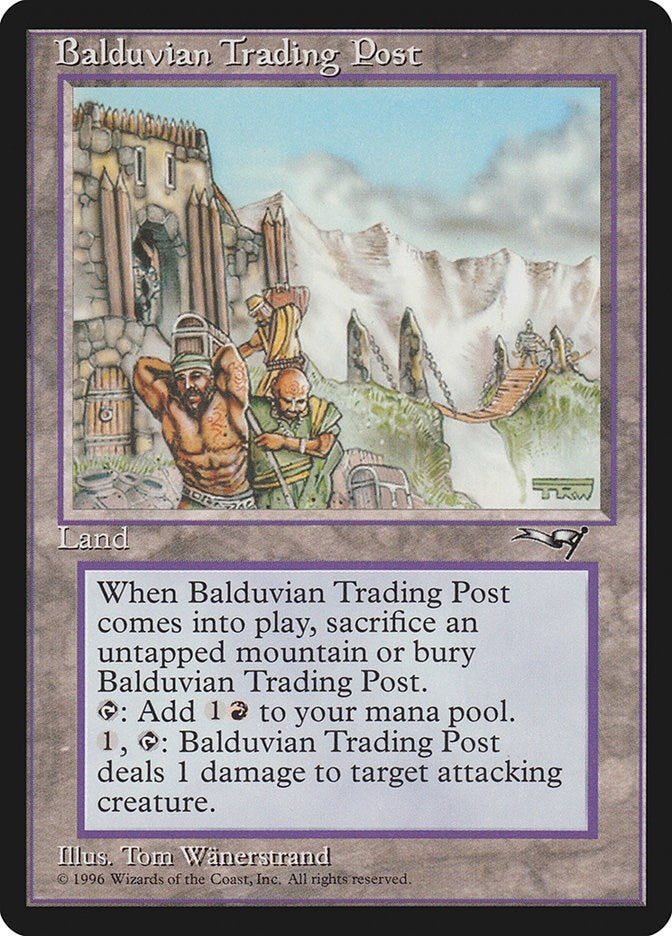 Image for Balduvian Trading Post (Alliances) - Magic: The Gathering