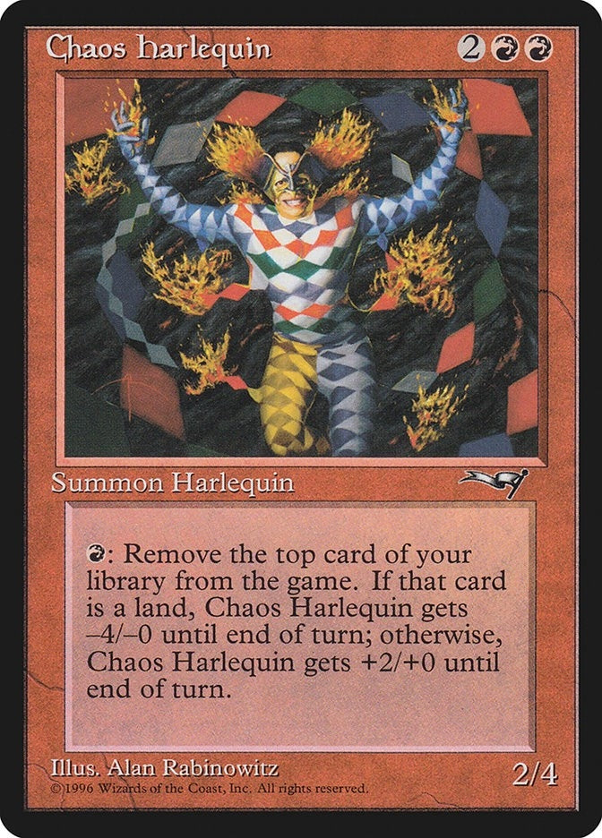 Image for Chaos Harlequin (Alliances) - Magic: The Gathering