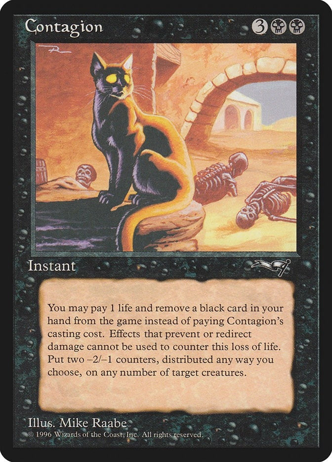 Image for Contagion (Alliances) - Magic: The Gathering