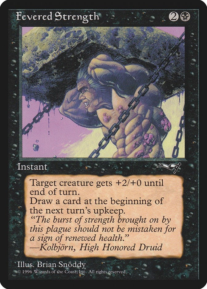 Image for Fevered Strength (Alliances) (11) - Magic: The Gathering