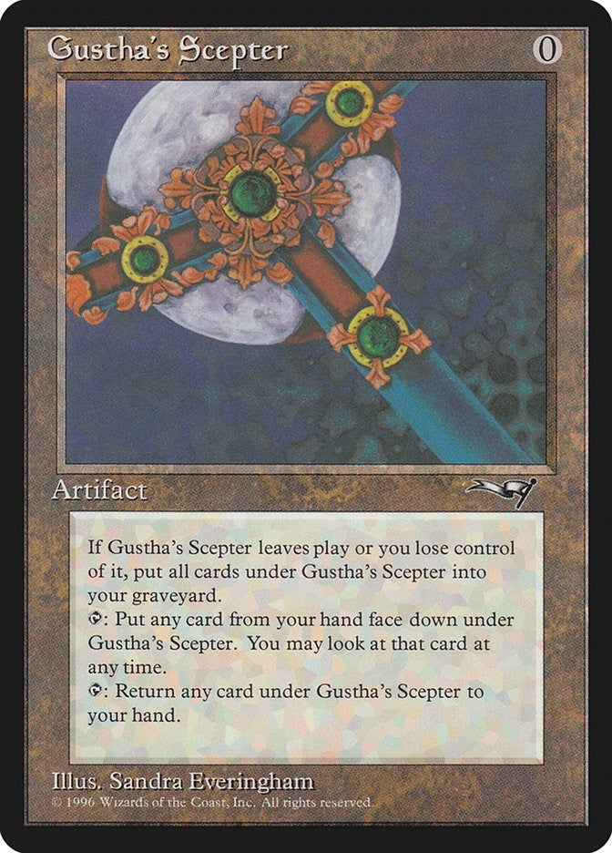 Image for Gustha's Scepter (Alliances) (162) - Magic: The Gathering