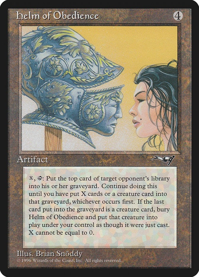 Image for Helm of Obedience (Alliances) (163) - Magic: The Gathering