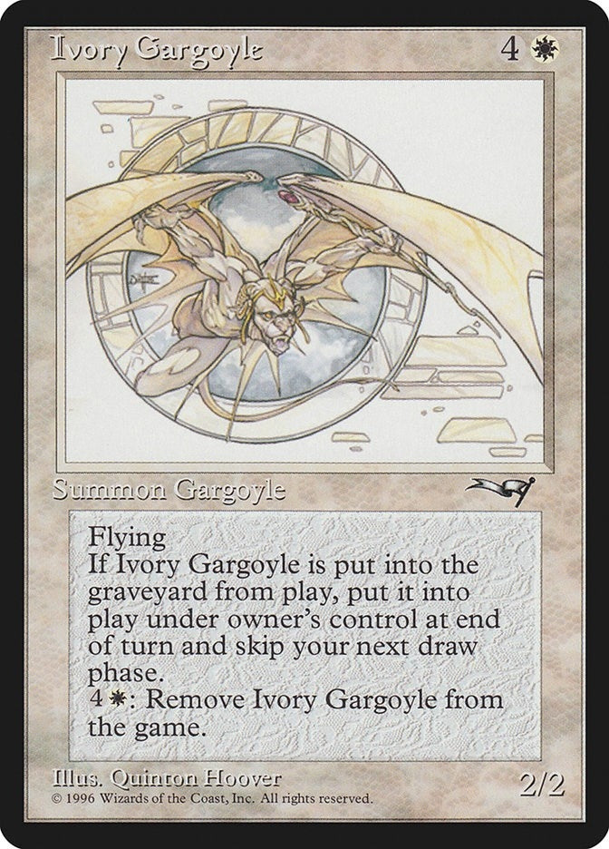 Image for Ivory Gargoyle (Alliances) - Magic: The Gathering