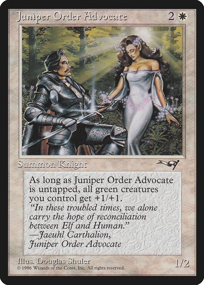 Image for Juniper Order Advocate (Alliances) - Magic: The Gathering