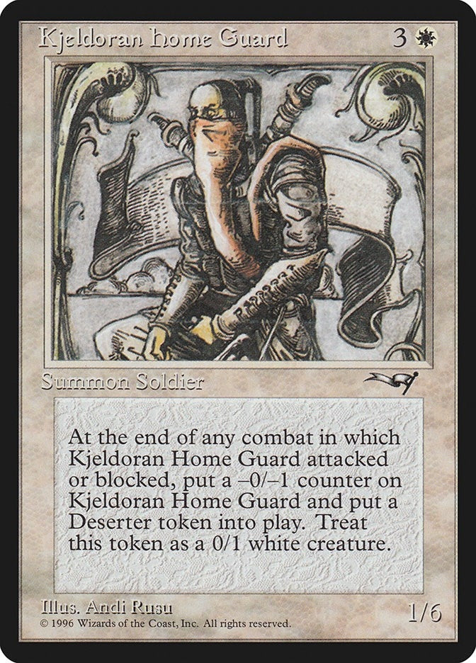Image for Kjeldoran Home Guard (Alliances) - Magic: The Gathering
