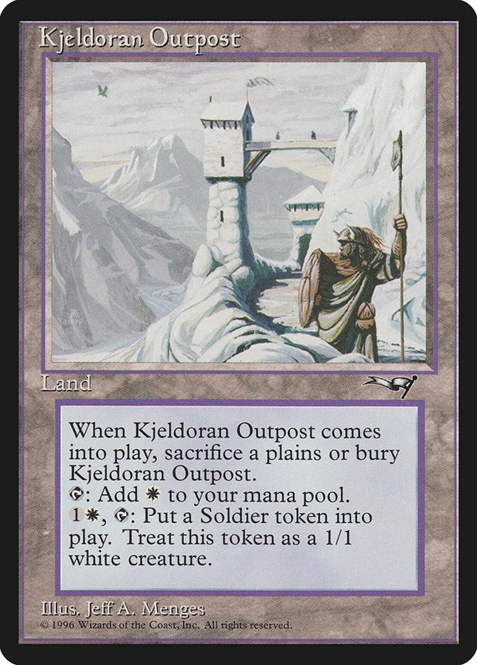 Image for Kjeldoran Outpost (Alliances) (184) - Magic: The Gathering