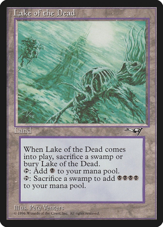 Image for Lake of the Dead (Alliances) (185) - Magic: The Gathering