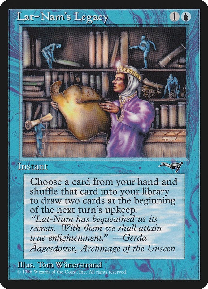 Image for Lat-Nam's Legacy (Scroll) (Alliances) (46) - Magic: The Gathering