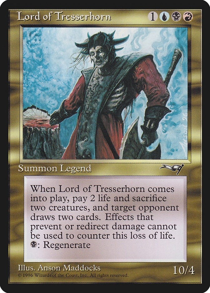 Image for Lord of Tresserhorn (Alliances) - Magic: The Gathering