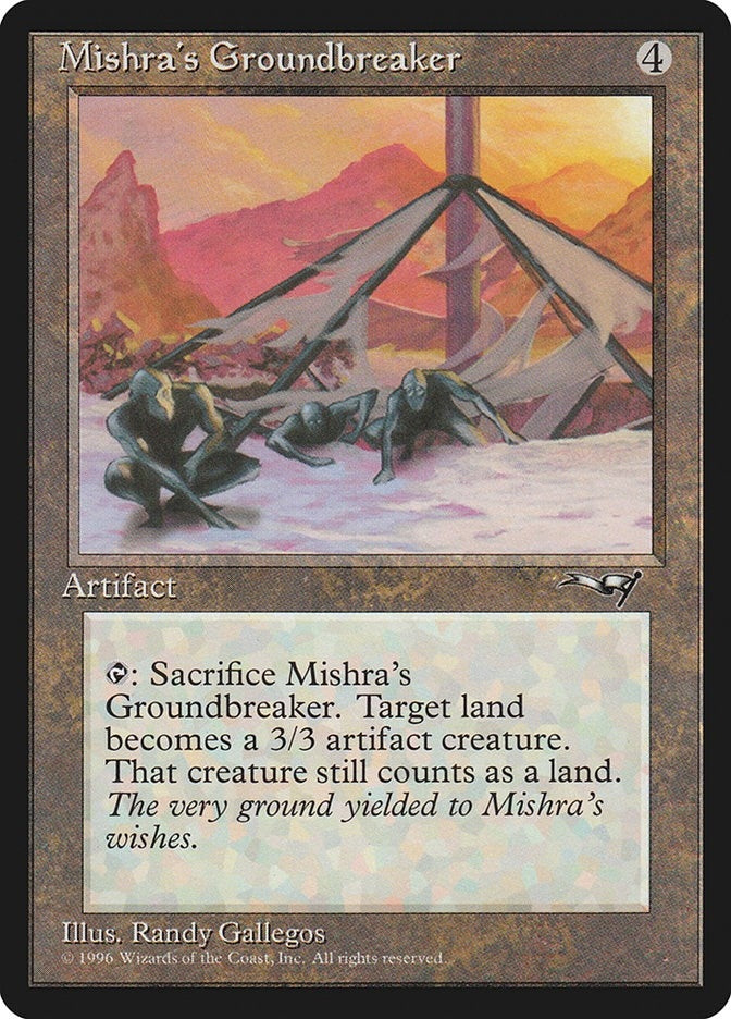 Image for Mishra's Groundbreaker (Alliances) - Magic: The Gathering