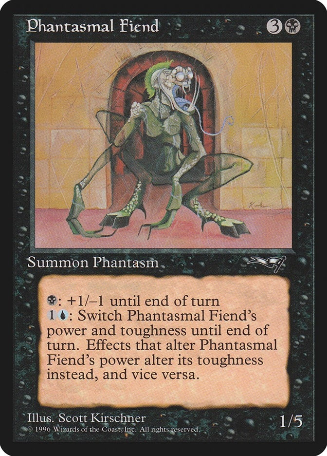 Image for Phantasmal Fiend (Doorway) (Alliances) (21) - Magic: The Gathering