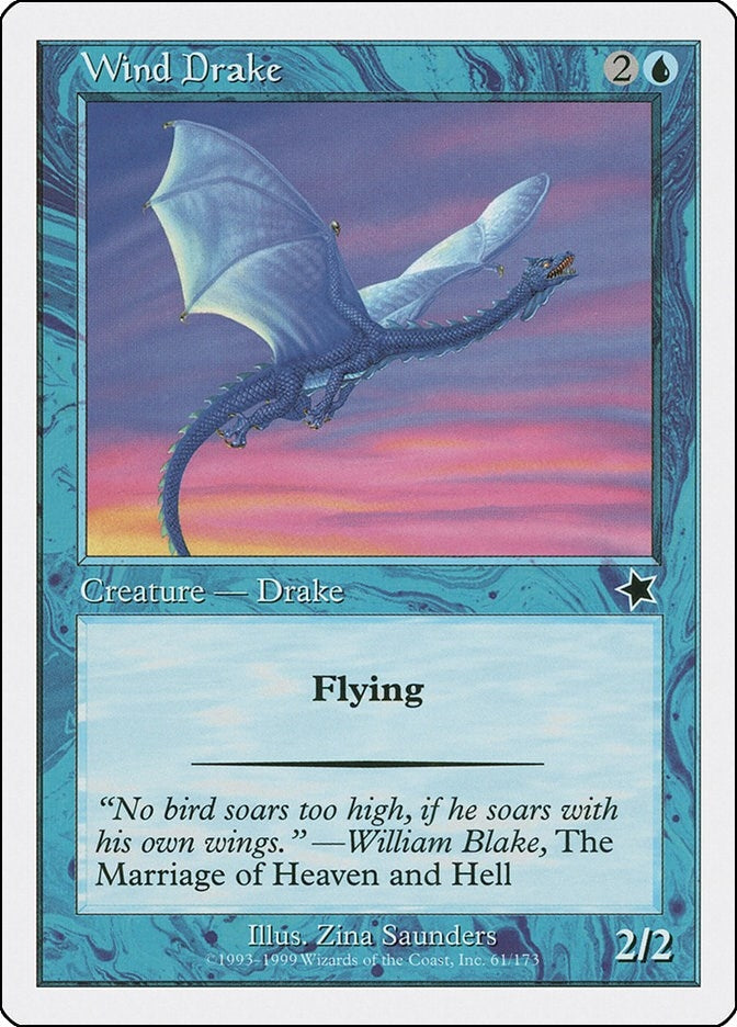 Image for Wind Drake (Starter 1999) (61) - Magic: The Gathering