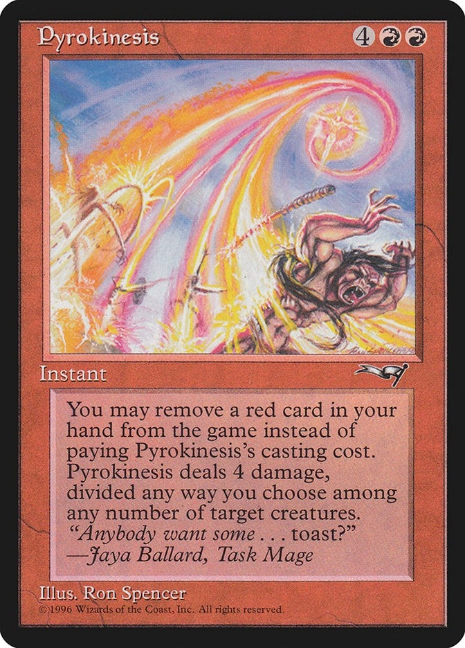 Image for Pyrokinesis (Alliances) - Magic: The Gathering