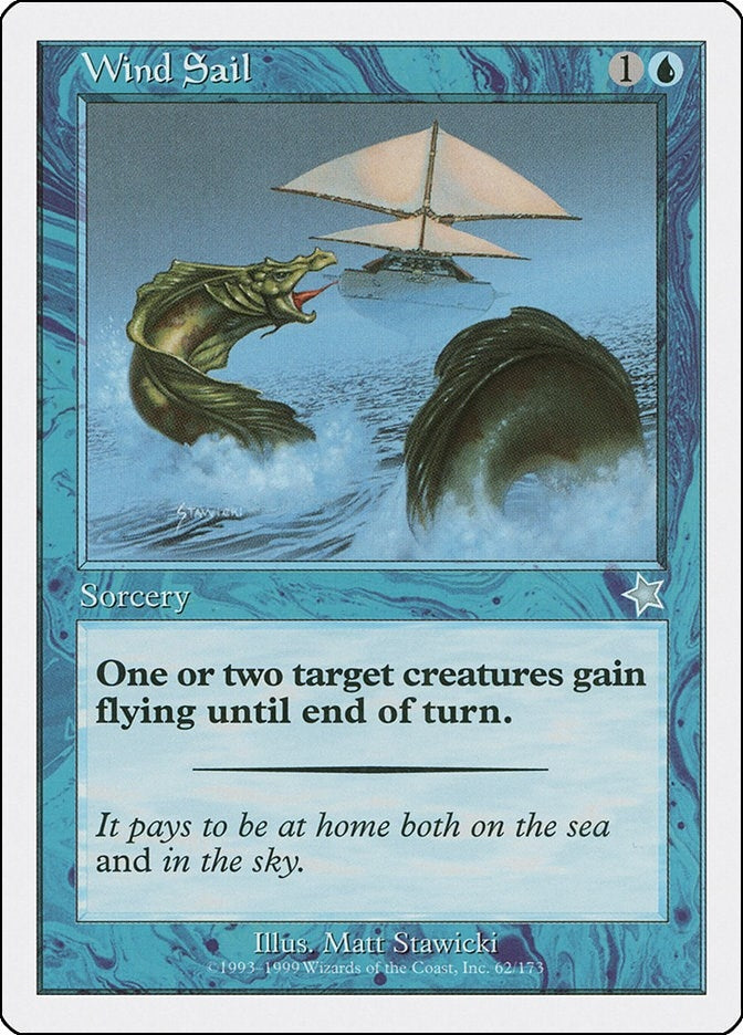 Image for Wind Sail (Starter 1999) (62) - Magic: The Gathering