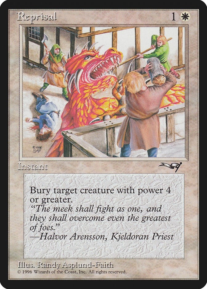 Image for Reprisal (Red Dragon) (Alliances) (145) - Magic: The Gathering