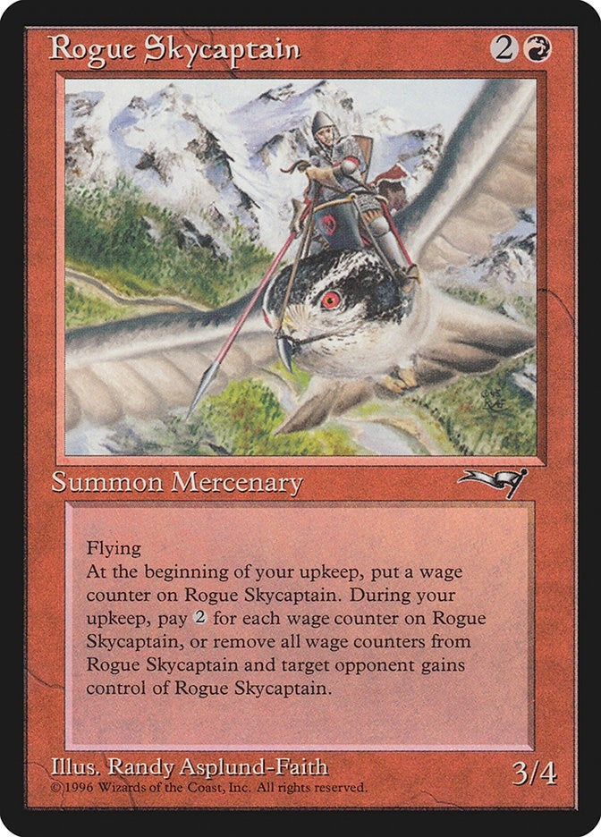 Image for Rogue Skycaptain (Alliances) - Magic: The Gathering
