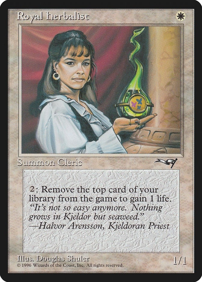 Image for Royal Herbalist (Alliances) (148) - Magic: The Gathering