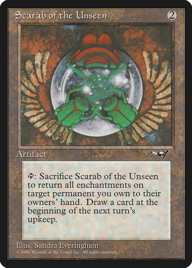 Image for Scarab of the Unseen (Alliances) - Magic: The Gathering