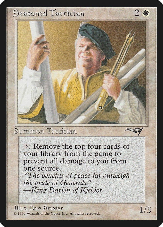 Image for Seasoned Tactician (Alliances) - Magic: The Gathering