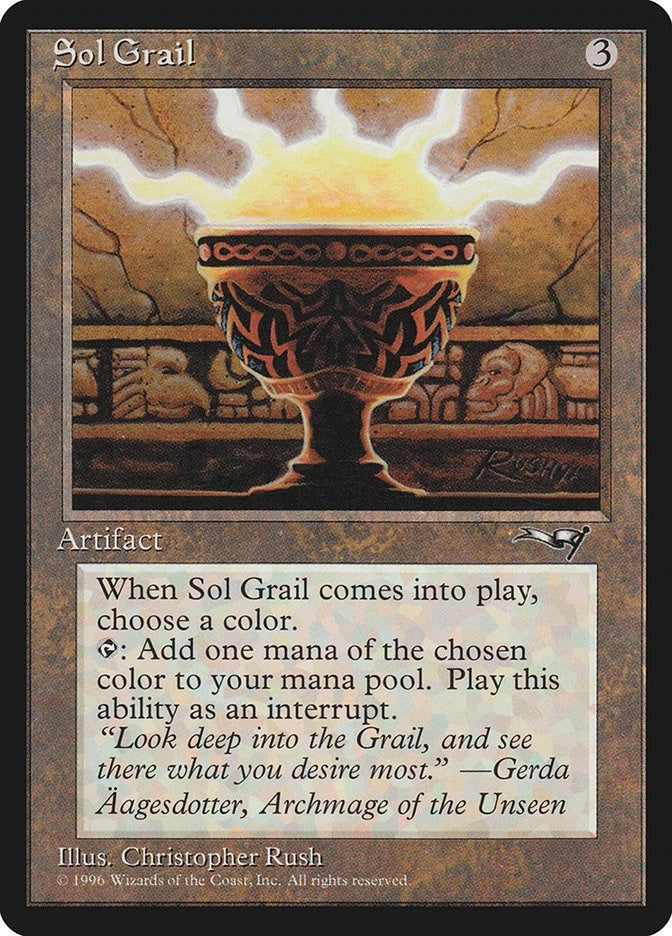 Image for Sol Grail (Alliances) - Magic: The Gathering