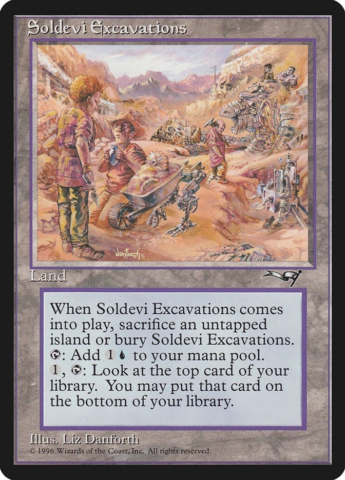 Image for Soldevi Excavations (Alliances) (188) - Magic: The Gathering
