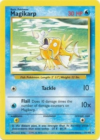 Image for Magikarp (Base Set) (035/102) - Pokemon