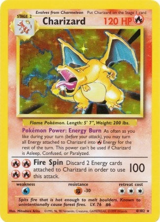 Image for Charizard (Base Set) (004/102) - Pokemon