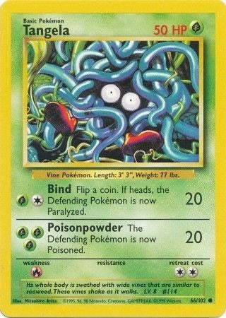 Image for Tangela (Base Set) (066/102) - Pokemon