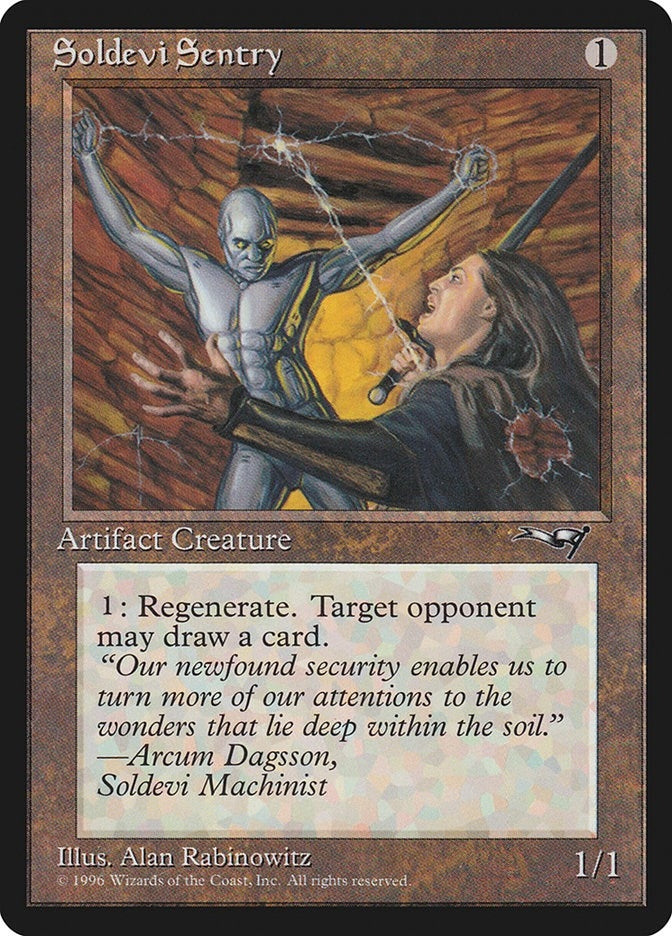Image for Soldevi Sentry (Alliances) (176) - Magic: The Gathering