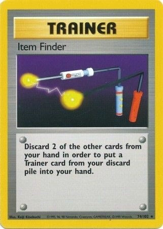 Image for Item Finder (Base Set) (074/102) - Pokemon