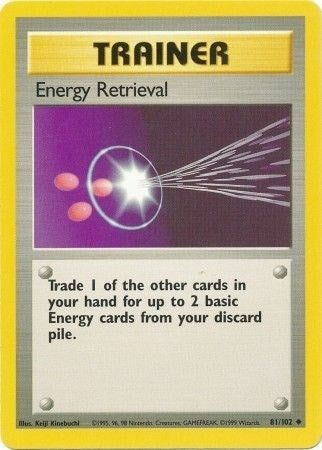 Image for Energy Retrieval (Base Set) (081/102) - Pokemon