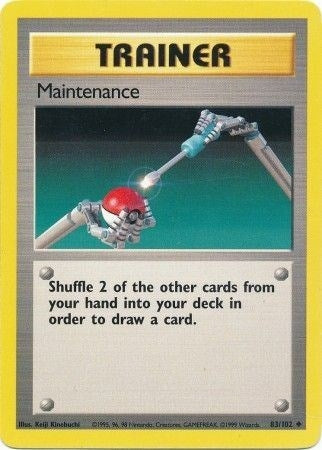 Image for Maintenance (Base Set) (083/102) - Pokemon