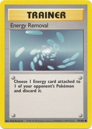 Image for Energy Removal (Base Set) (092/102) - Pokemon