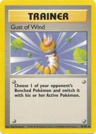 Image for Gust of Wind (Base Set) (093/102) - Pokemon