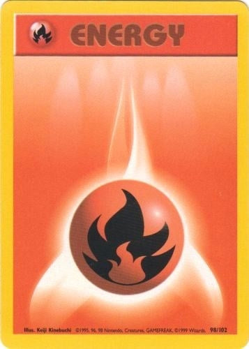 Image for Fire Energy (Base Set) (098/102) - Pokemon
