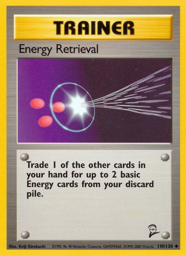 Image for Energy Retrieval (Base Set 2) (110/130) - Pokemon