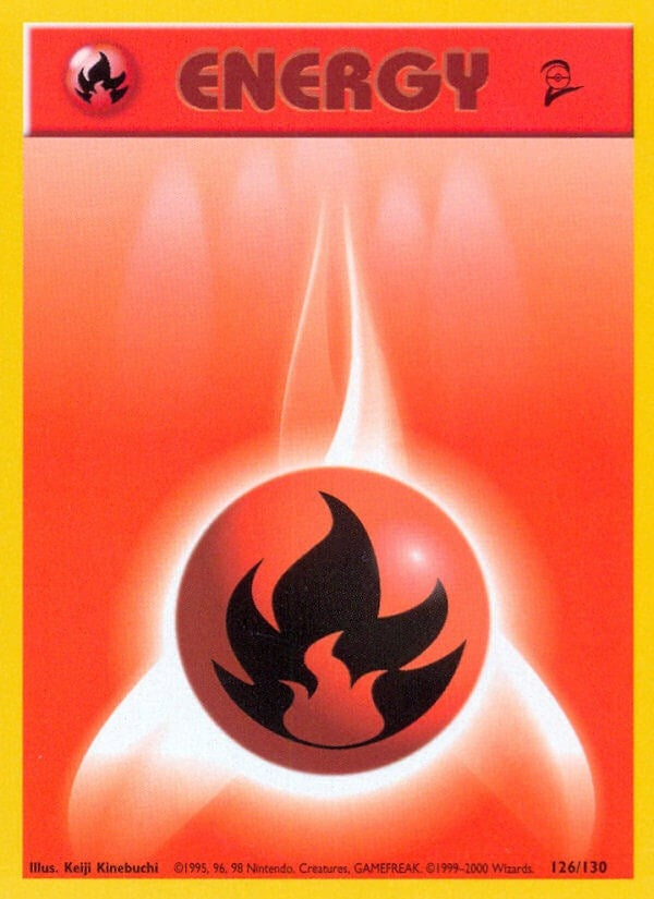 Image for Fire Energy (Base Set 2) (126/130) - Pokemon