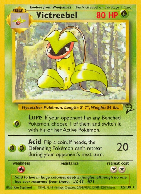 Image for Victreebel (Base Set 2) (032/130) - Pokemon