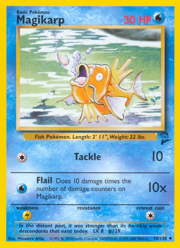 Image for Magikarp (Base Set 2) (050/130) - Pokemon