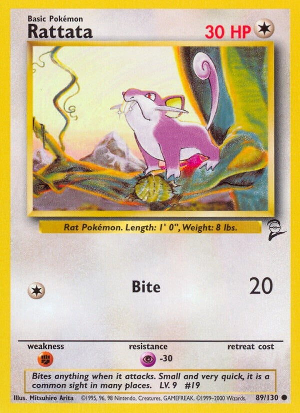 Image for Rattata (Base Set 2) (089/130) - Pokemon