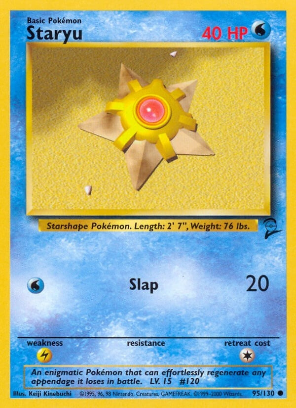 Image for Staryu (Base Set 2) (095/130) - Pokemon