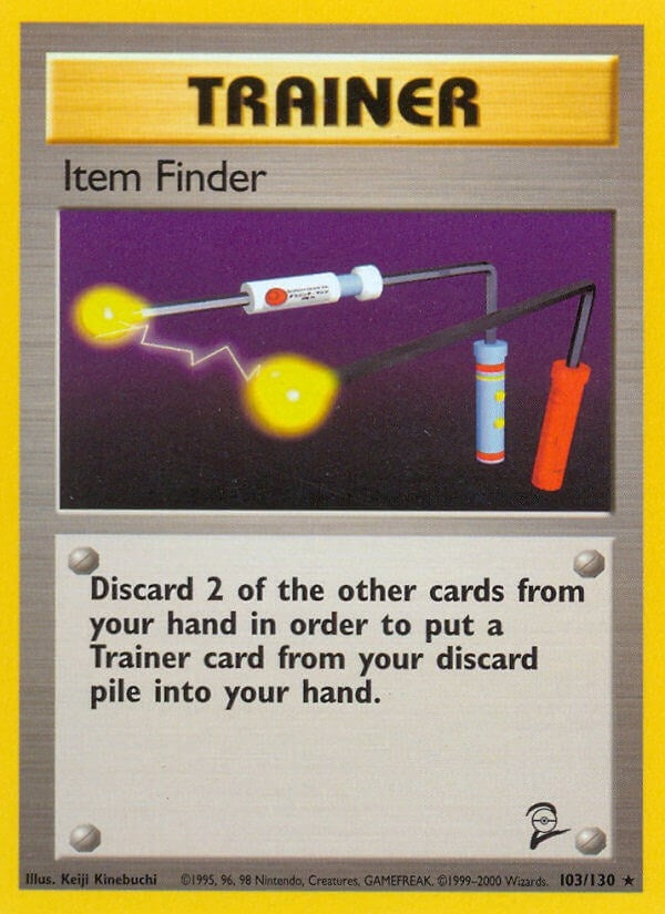 Image for Item Finder (Base Set 2) (103/130) - Pokemon