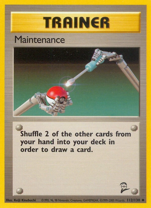 Image for Maintenance (Base Set 2) (112/130) - Pokemon