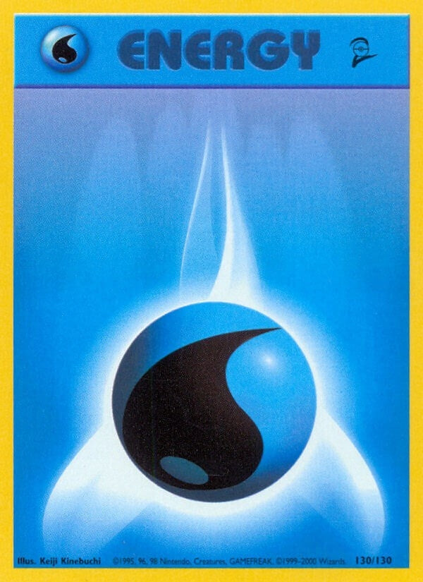 Image for Water Energy (Base Set 2) (130/130) - Pokemon