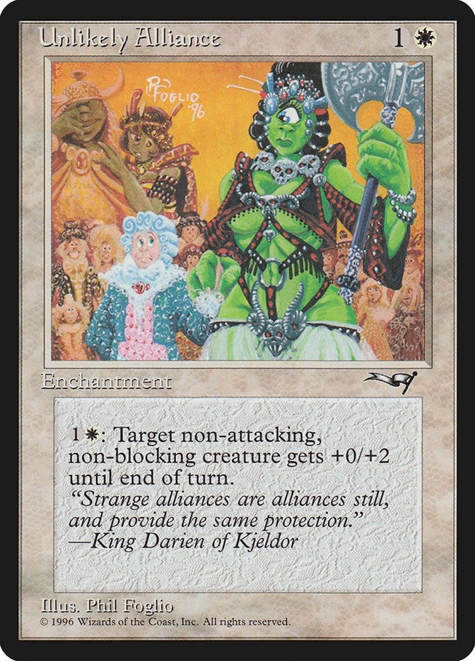 Image for Unlikely Alliance (Alliances) - Magic: The Gathering