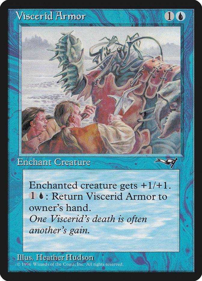 Image for Viscerid Armor (Alliances) (61) - Magic: The Gathering