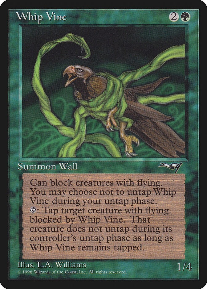 Image for Whip Vine (Ensnared Bird) (Alliances) (90) - Magic: The Gathering