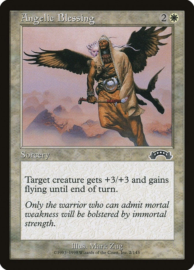Image for Angelic Blessing (Exodus) (2) - Magic: The Gathering
