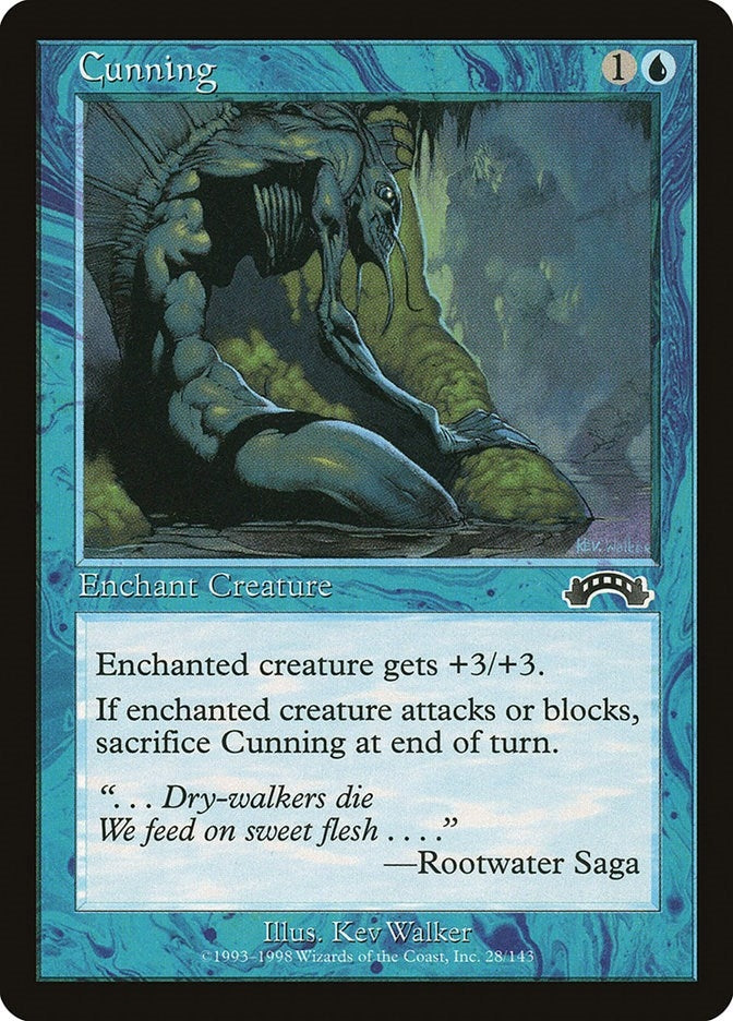 Image for Cunning (Exodus) (28) - Magic: The Gathering